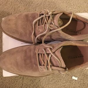 Sperry Top-Sider Men's Size 11.5 Tan Suede Casual